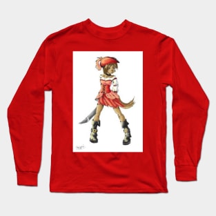 Captain AK (Art by Susie Gander) Long Sleeve T-Shirt